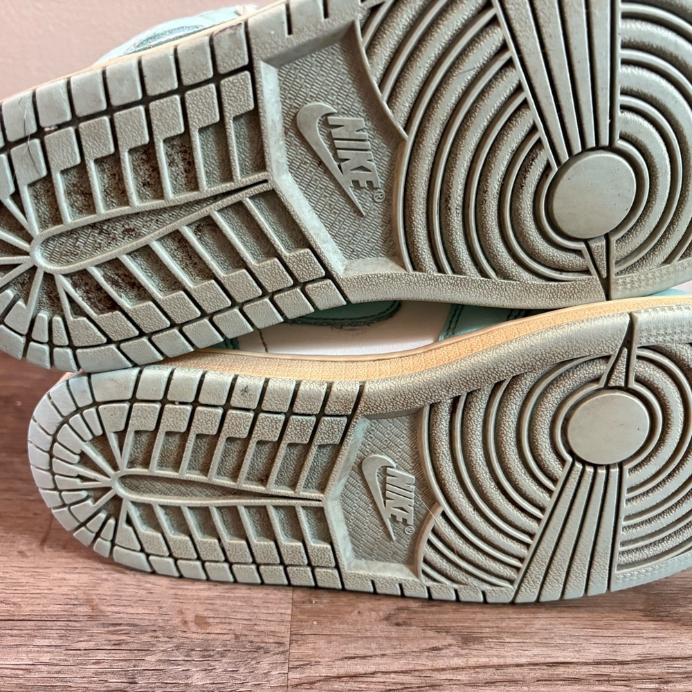 Air Jordan Sneakers - Aqua and White - Picture 5 of 8